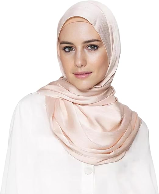 Premium Satin Silk Hijab – Glossy & Elegant | Multiple Colors
