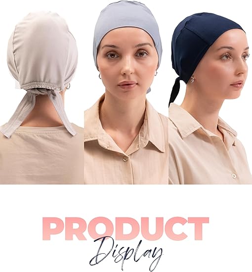 Premium Hijab Bonnet Undercap – Non Slip & Breathable | Turkish Cotton | Multiple Colors