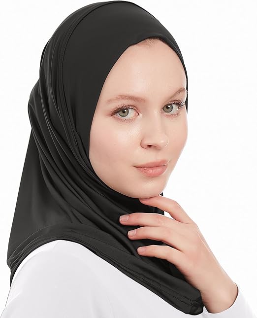 Premium Ninja Sport Hijab – Instant Pull-On | No Pin Needed